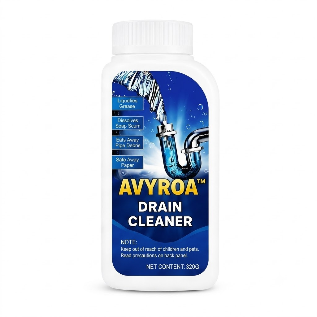 Avyroa™Foaming Drain Cleaner: Dissolves 200+ Clogs & Kills 99% Bacteria