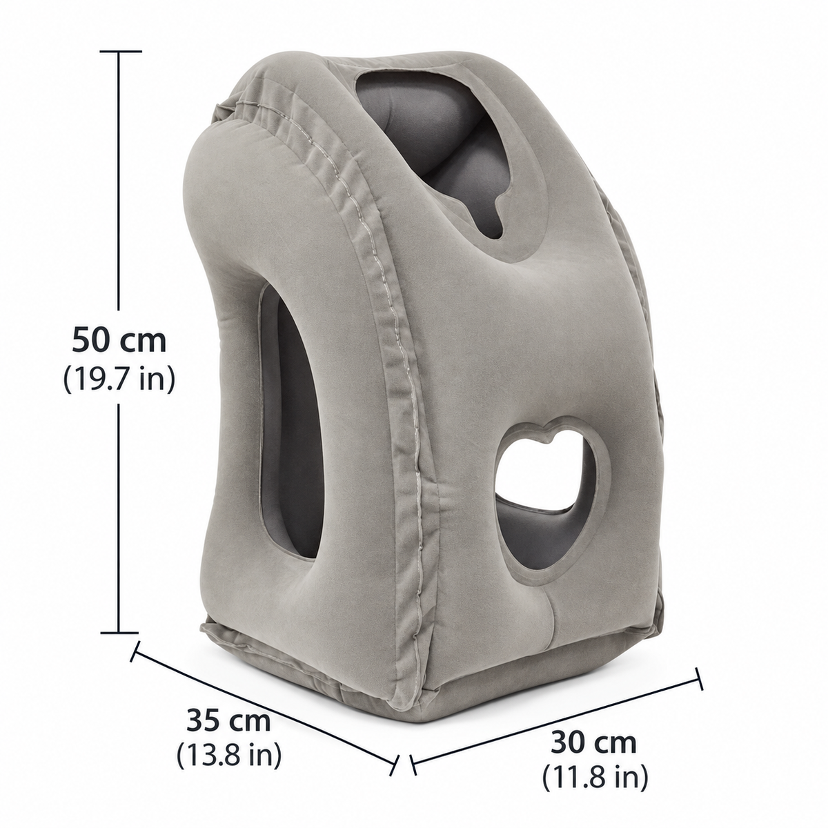 ✈️🔥 BLACK FRIDAY EARLY ACCESS — 69% OFF💨 Inflatable Travel Pillow | 360° Support – Soft Flocking, Quick Inflate, Compact