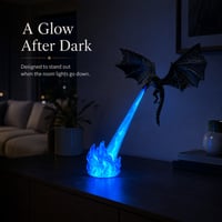🔥Hot Sale 40% OFF✨Dragon Flame Book Nook