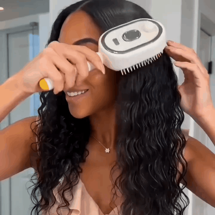 💜 New for 2026 · 60% Off - Moisture Spray Hair Massage Comb