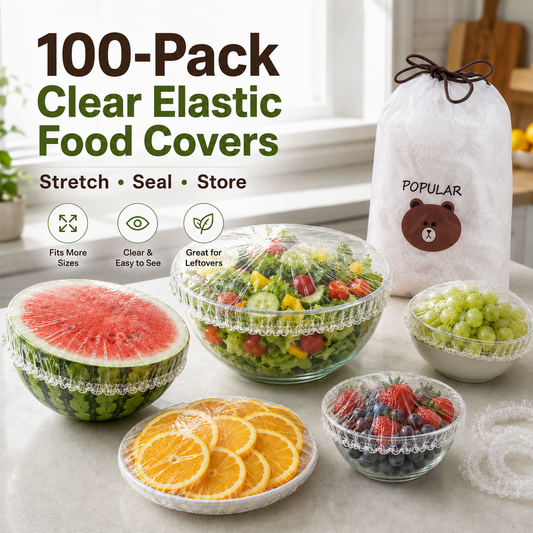 ⏳LAST DAY SALE 60% OFF!!🔥Disposable Stretch Food Covers for Bowls & Plates