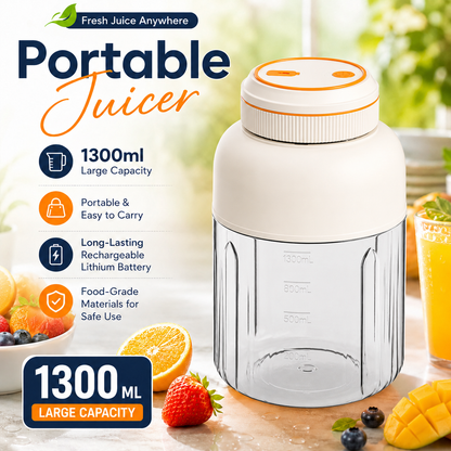 🍹New for 2026 · 50% Off - Multifunctional Portable Wireless Juicer Cup