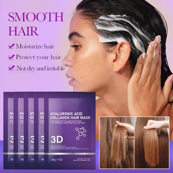 🔥Day Sale 50% OFF❤️ 2026 New 3D Collagen Hair Mask