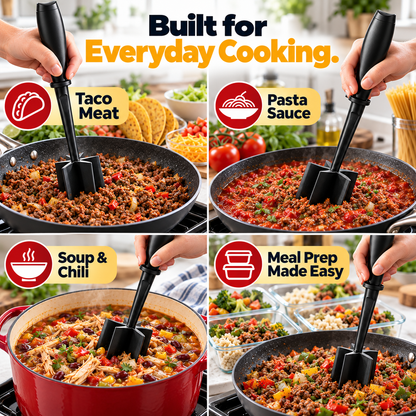 🔥 Meat Chopper for Hamburger – Break Up Meat Faster