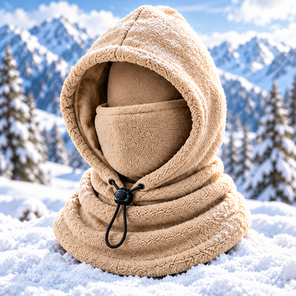 🔥 BLACK FRIDAY EARLY ACCESS — 69% OFF❄️ 3-in-1 Thermal Fleece Balaclava Hood – Windproof Face, Head & Neck Cover