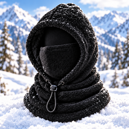 🔥 BLACK FRIDAY EARLY ACCESS — 69% OFF❄️ 3-in-1 Thermal Fleece Balaclava Hood – Windproof Face, Head & Neck Cover