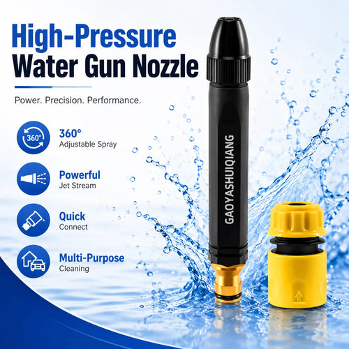 Buy More Get More Free - 3-in-1 High-Pressure Water Gun Nozzle💦