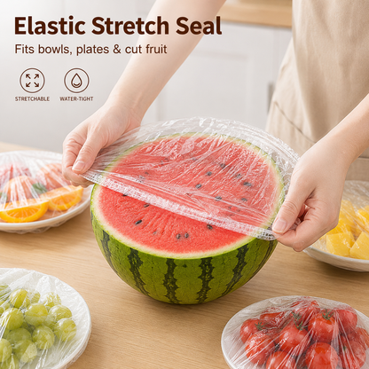 ⏳LAST DAY SALE 60% OFF!!🔥Disposable Stretch Food Covers for Bowls & Plates