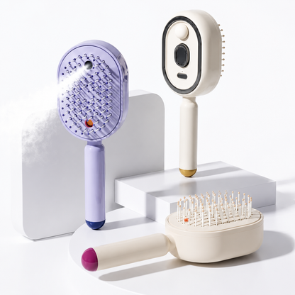 💜 New for 2026 · 60% Off - Moisture Spray Hair Massage Comb