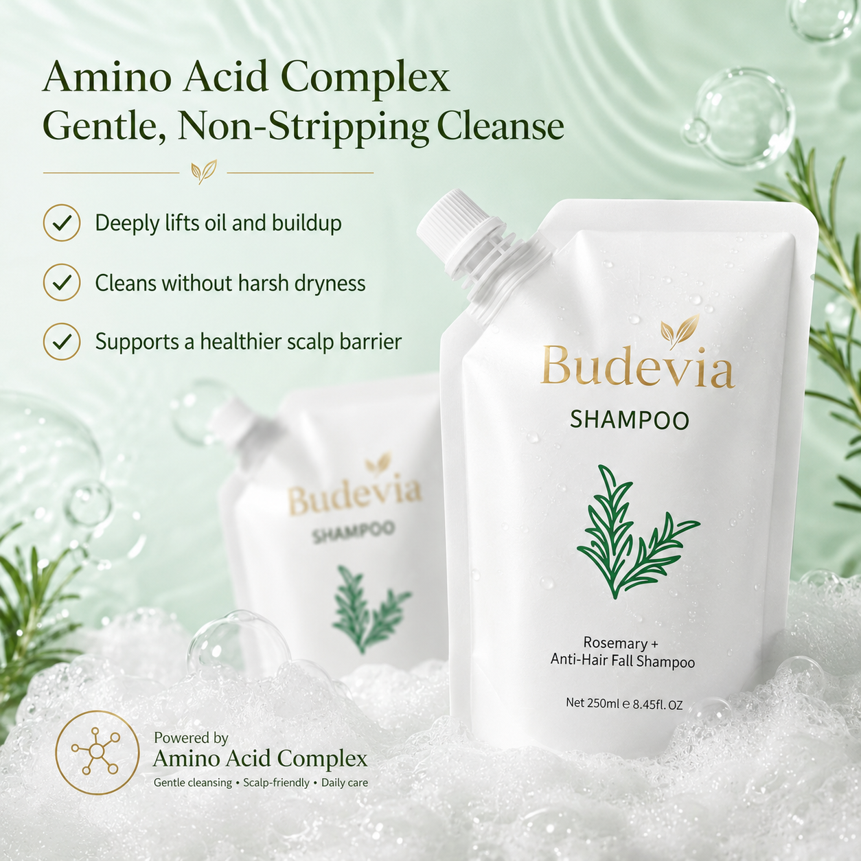 🔥New for 2026 · 60% Off - Rosemary Shampoo for Hair Loss & Hair Fall Control