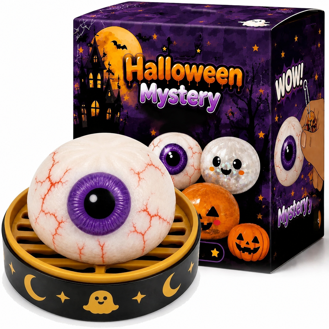 🔥New for 2026 · 50% Off 🎃👻 – Adorable Halloween Ghost Squishies You Can't Put Down!