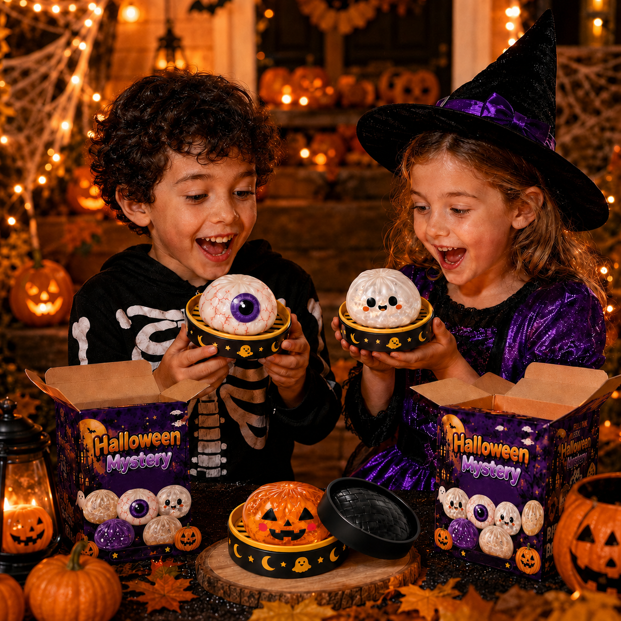 🔥New for 2026 · 50% Off 🎃👻 – Adorable Halloween Ghost Squishies You Can't Put Down!