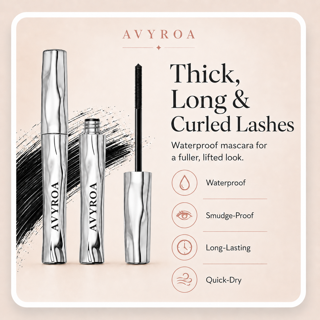 💥Last Day 60%Off💥 Buy 1 Get 1 Free Today! Waterproof Mascara