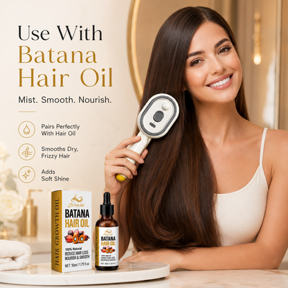 💜 New for 2026 · 60% Off - Moisture Spray Hair Massage Comb