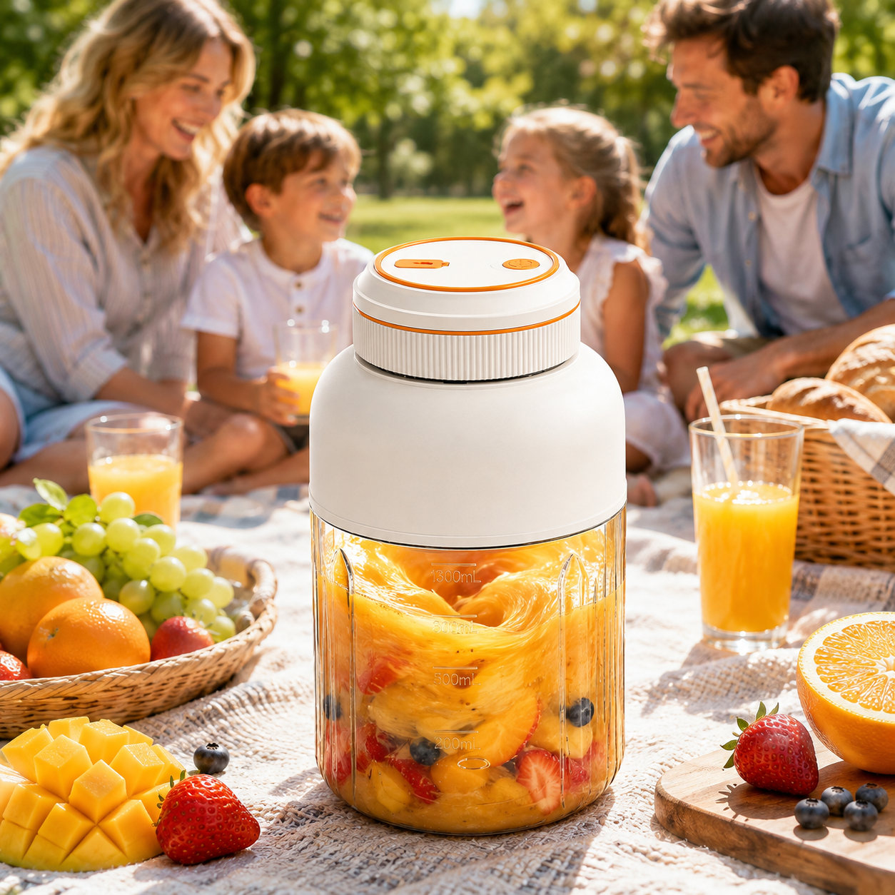 🍹New for 2026 · 50% Off - Multifunctional Portable Wireless Juicer Cup
