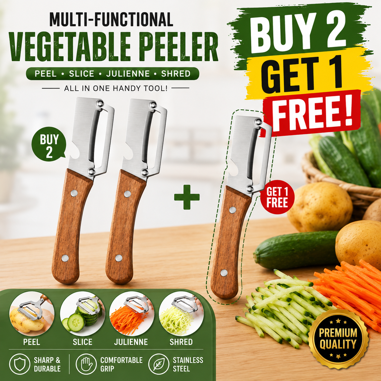 Buy 2 get 1 free (3 items)
