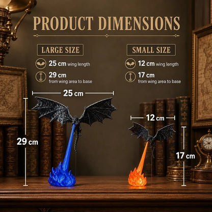 🔥Hot Sale 40% OFF✨Dragon Flame Book Nook
