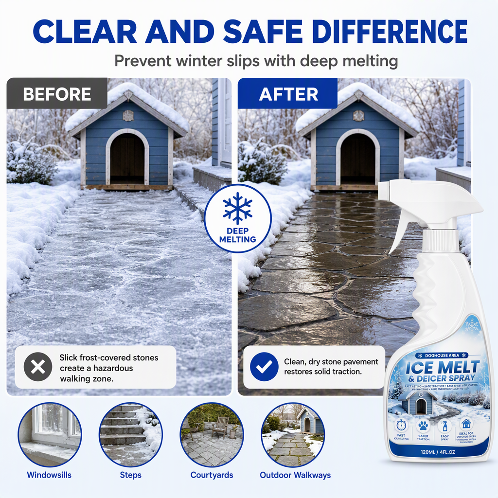 🔥 BLACK FRIDAY EARLY ACCESS — 69% OFF🛡️Outdoor De-Icing & Snow Melting Spray – pet-safe, dissolves frost on contact. ✅