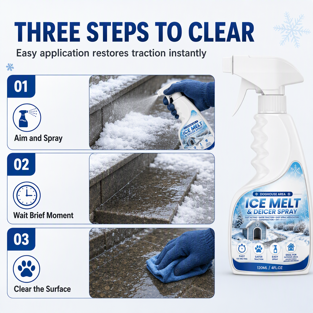 🔥 BLACK FRIDAY EARLY ACCESS — 69% OFF🛡️Outdoor De-Icing & Snow Melting Spray – pet-safe, dissolves frost on contact. ✅